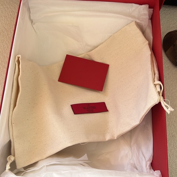 Valentino Rockstud Gladiator Sandal Poudre sz 39.5 - Picture 8 of 8